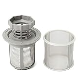 Mikrofilter Sieb Set 3-teilig,Sieb Filter Abwasser Spülmaschine Ersatz für 427903 00427903 Bosch BSH Siemens Neff Geschirrspüler